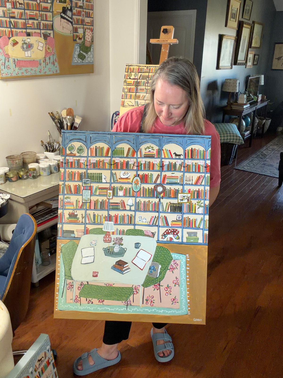 An Afternoon Spent Well 30x24"