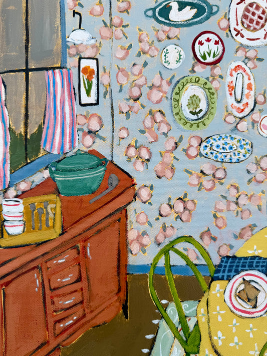 Lunch Date 20x20"