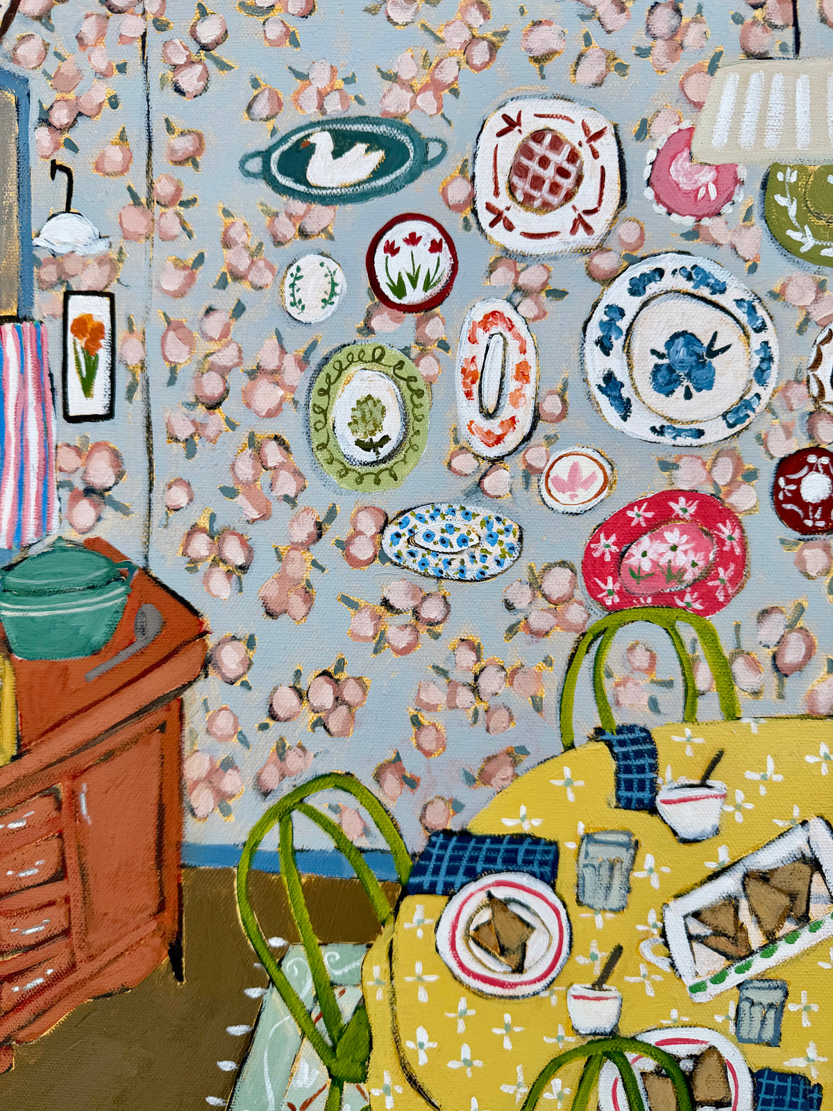 Lunch Date 20x20"