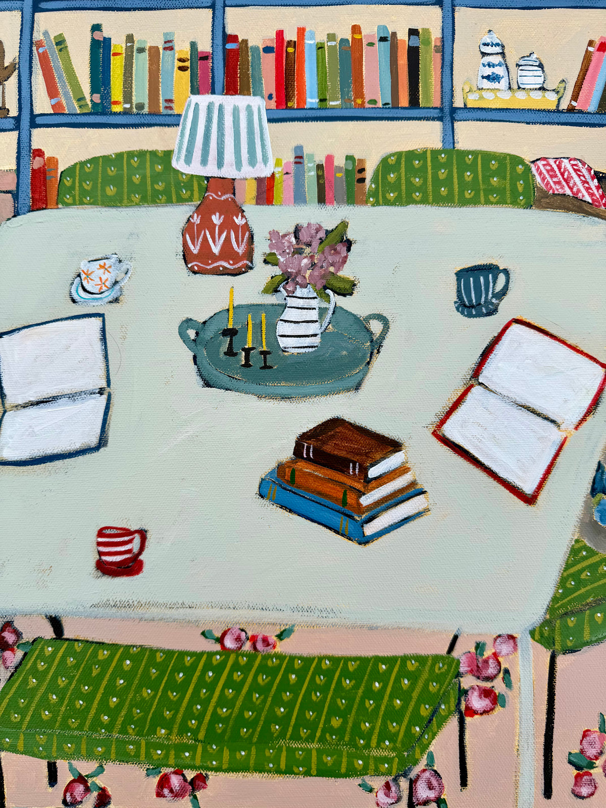 An Afternoon Spent Well 30x24"
