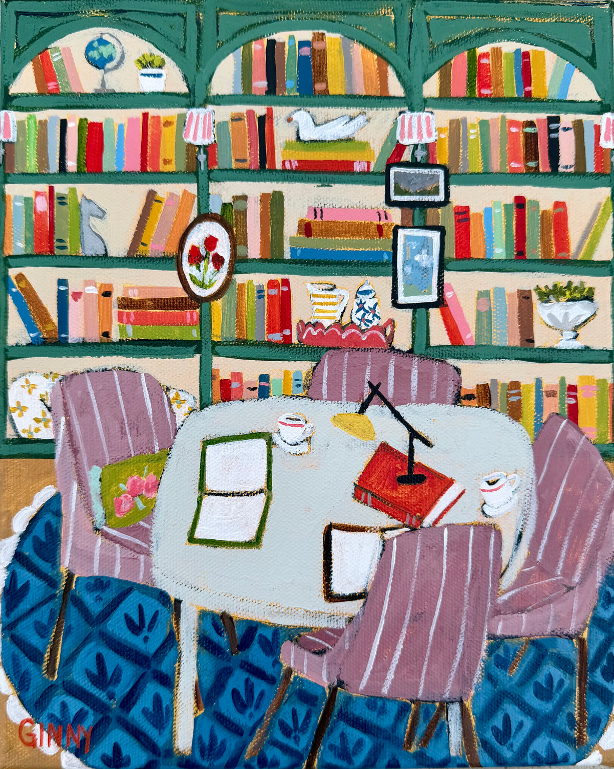 Home Library No.2 10x8"