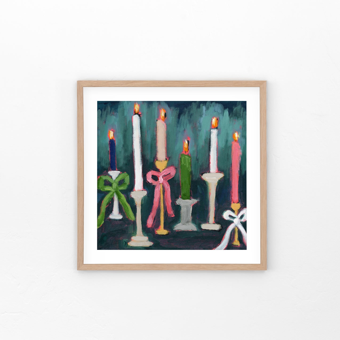 Candles No.1 Art Print
