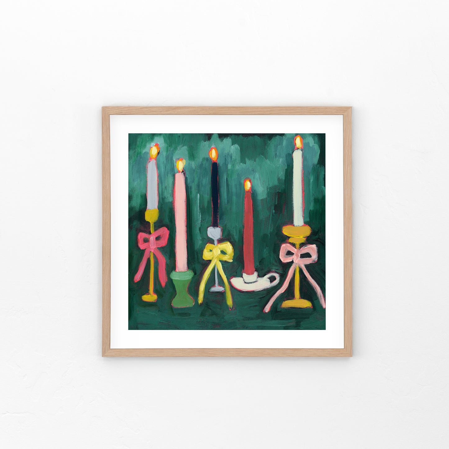 Candles No.2 Art Print