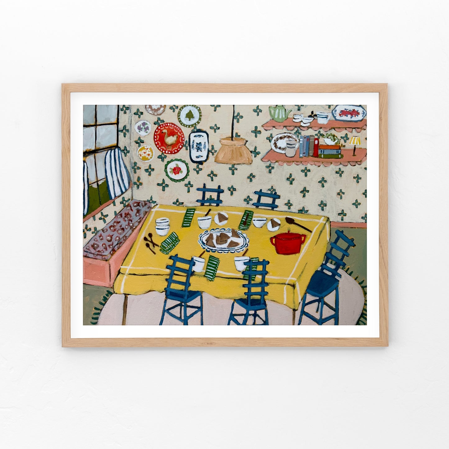Tomato Soup & Grilled Cheese Art Print