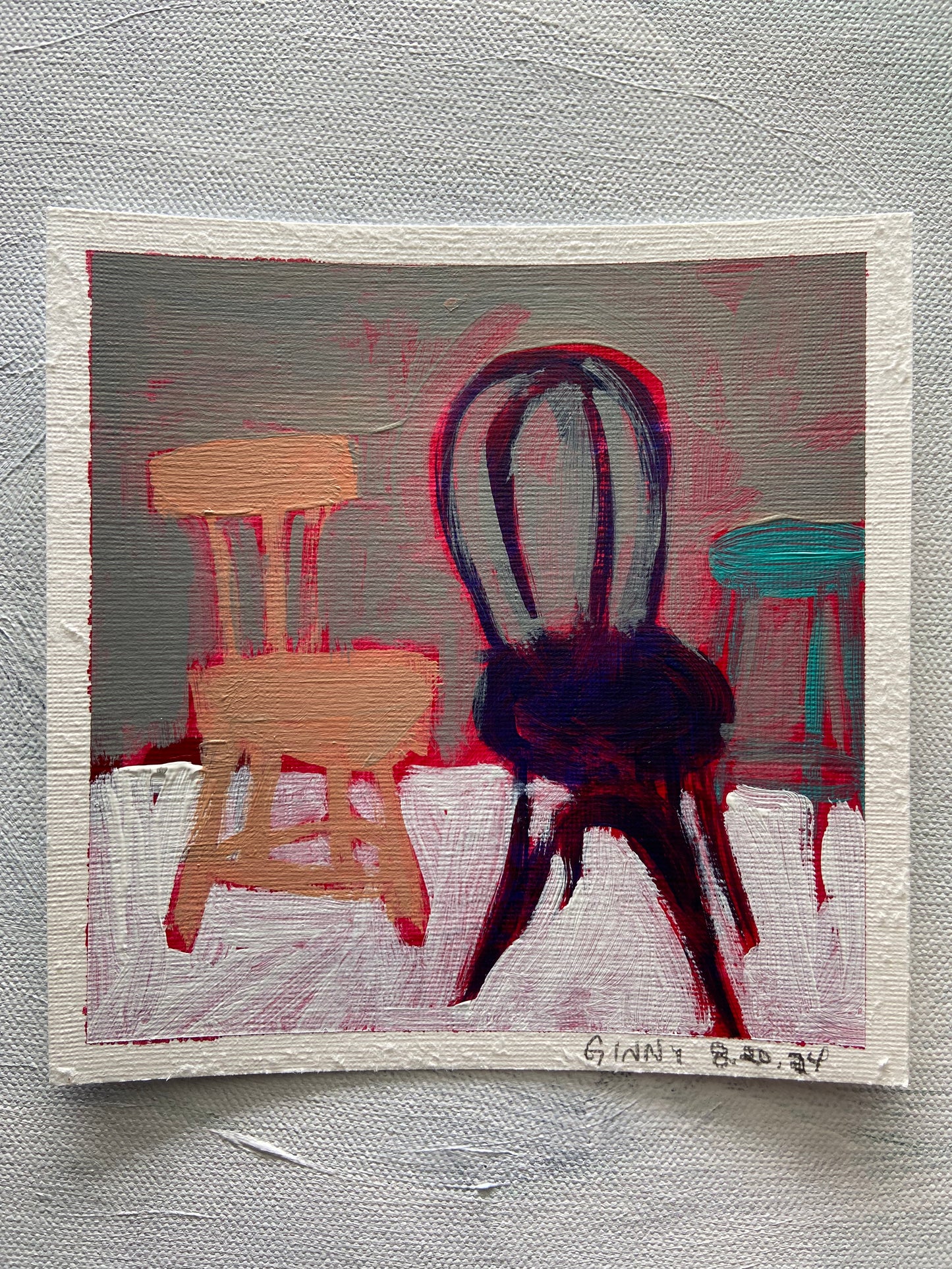 Chairs Mini Paintings