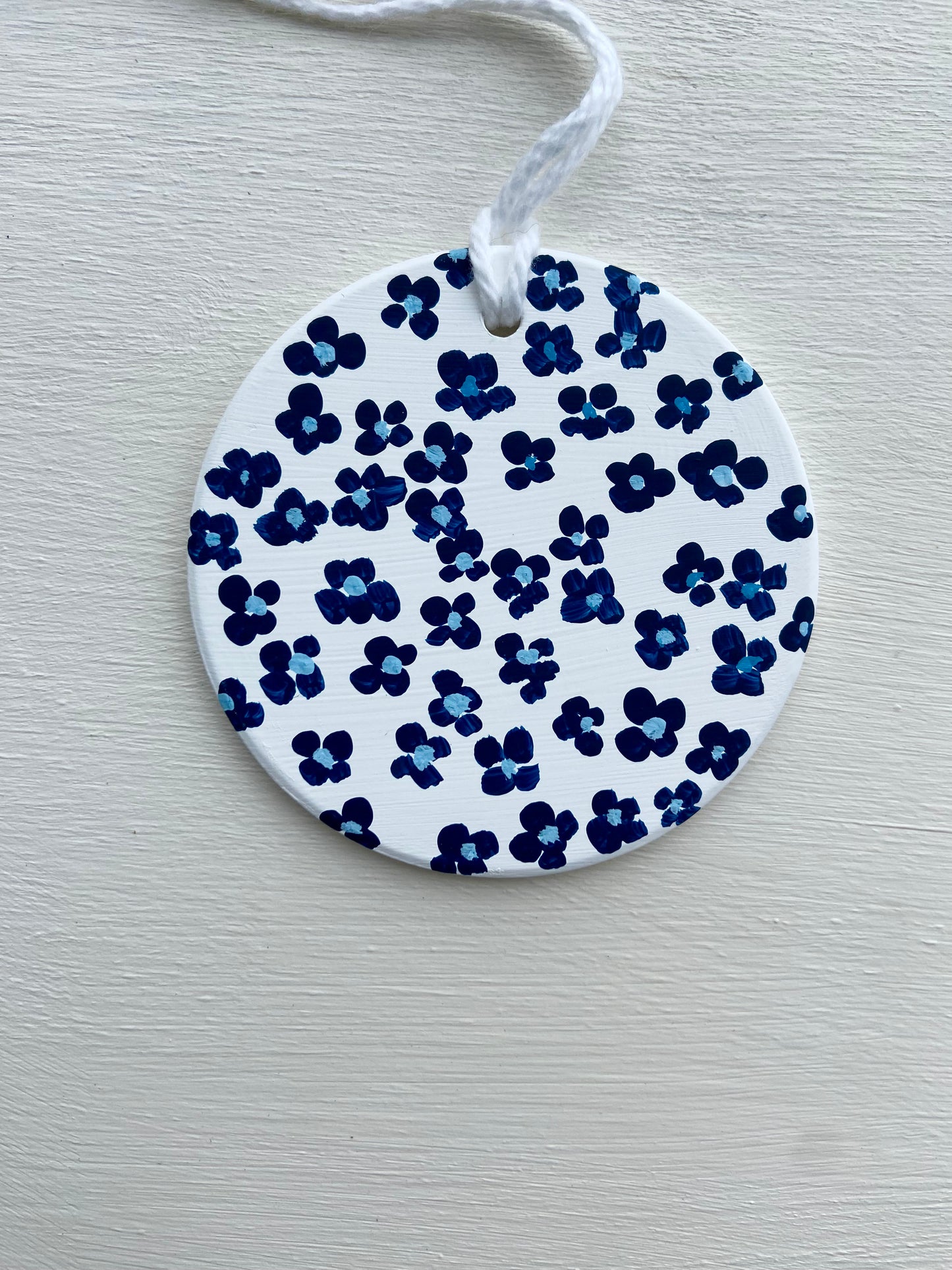 Blue & White Ornaments