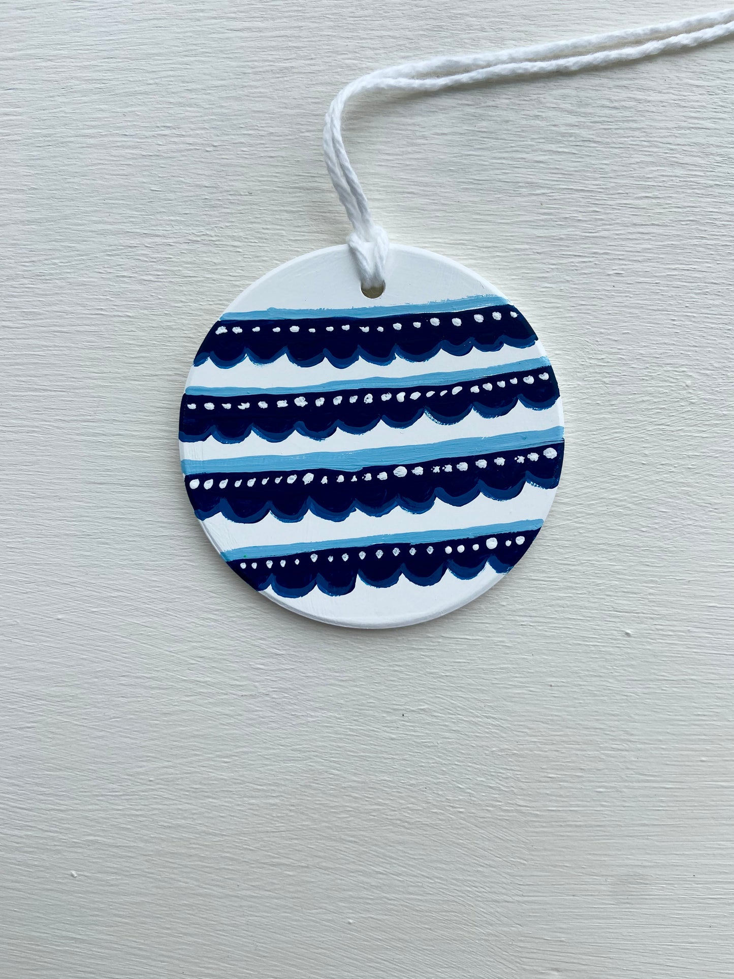 Blue & White Ornaments