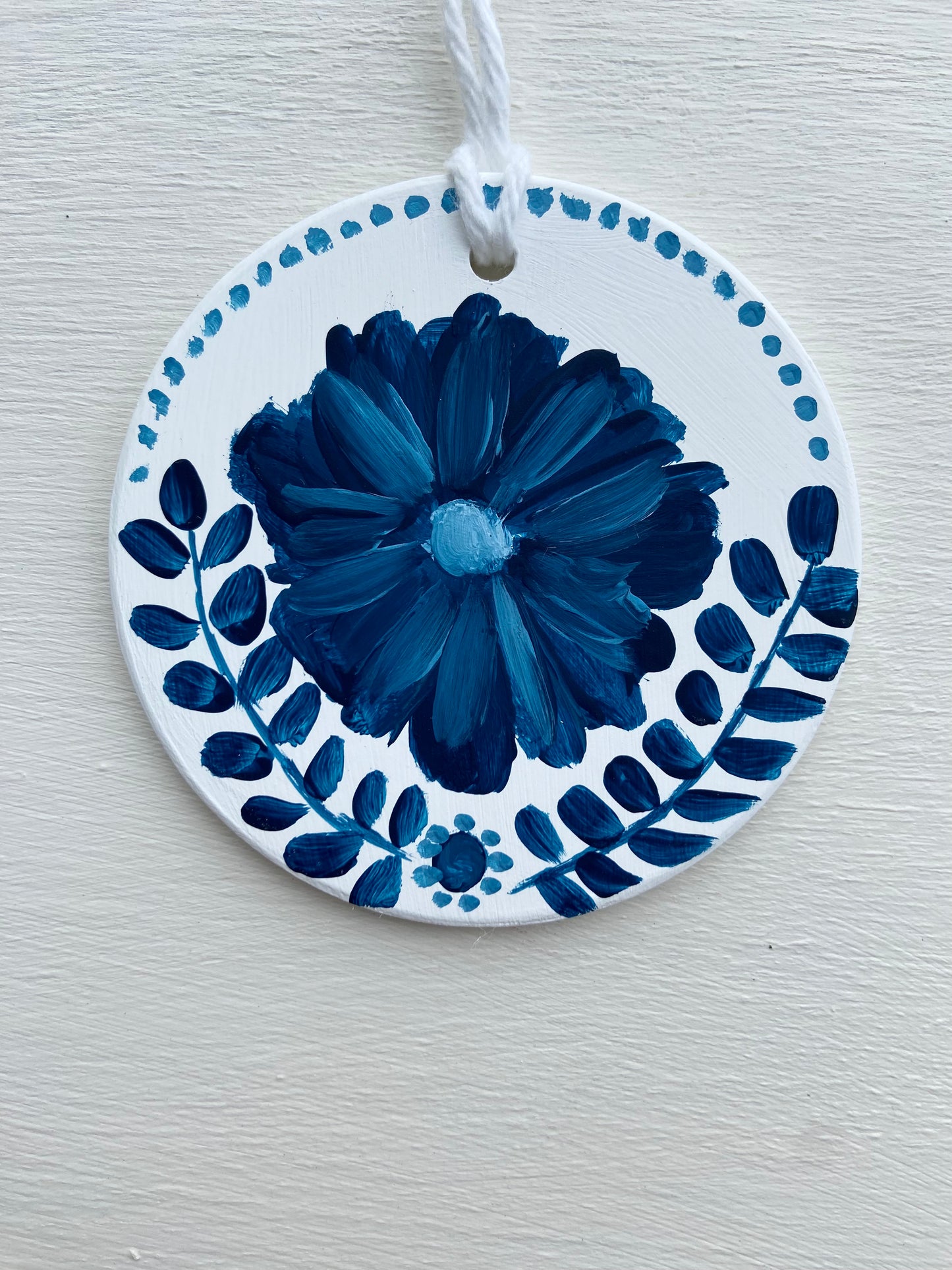 Blue & White Ornaments