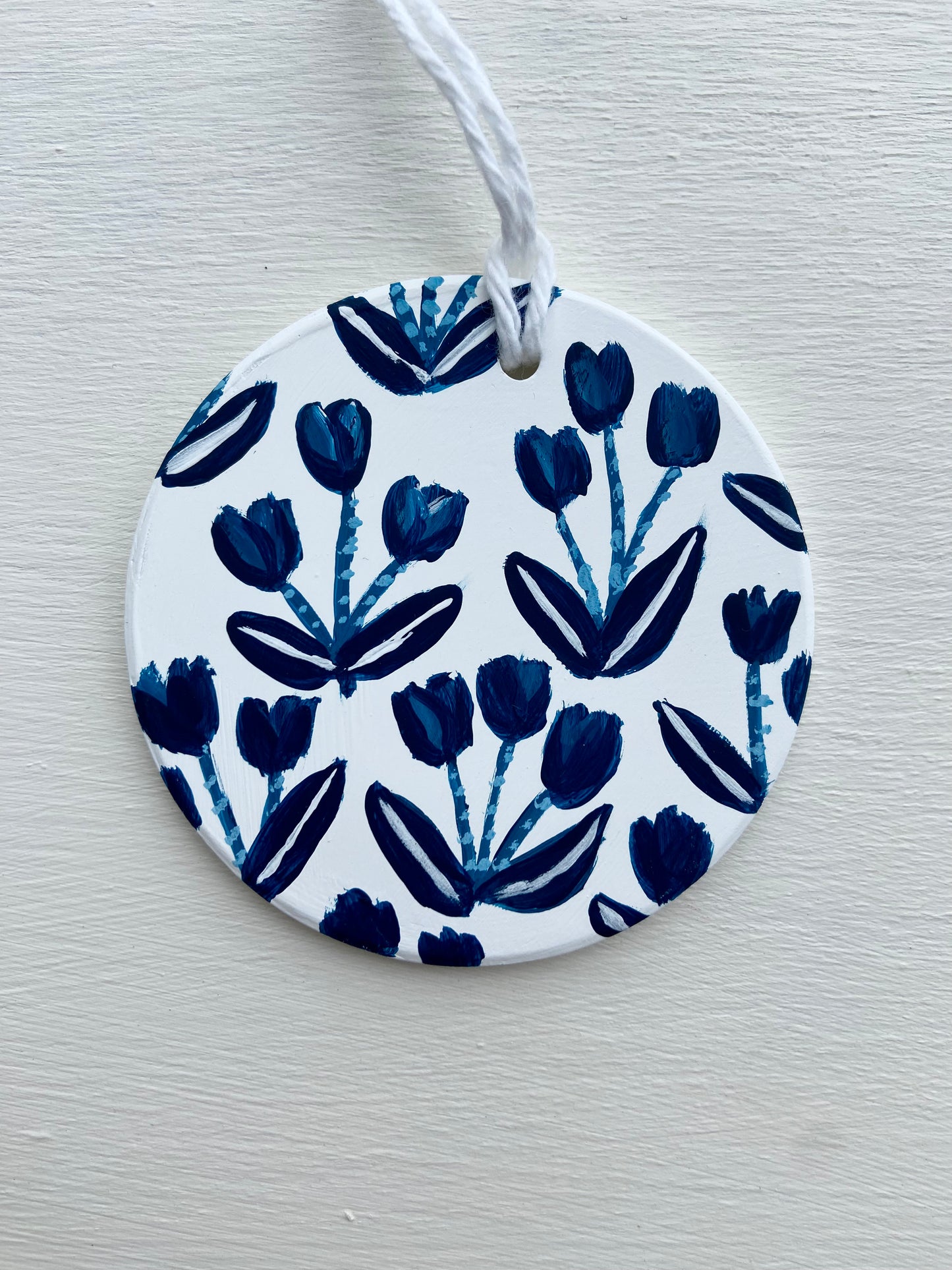 Blue & White Ornaments