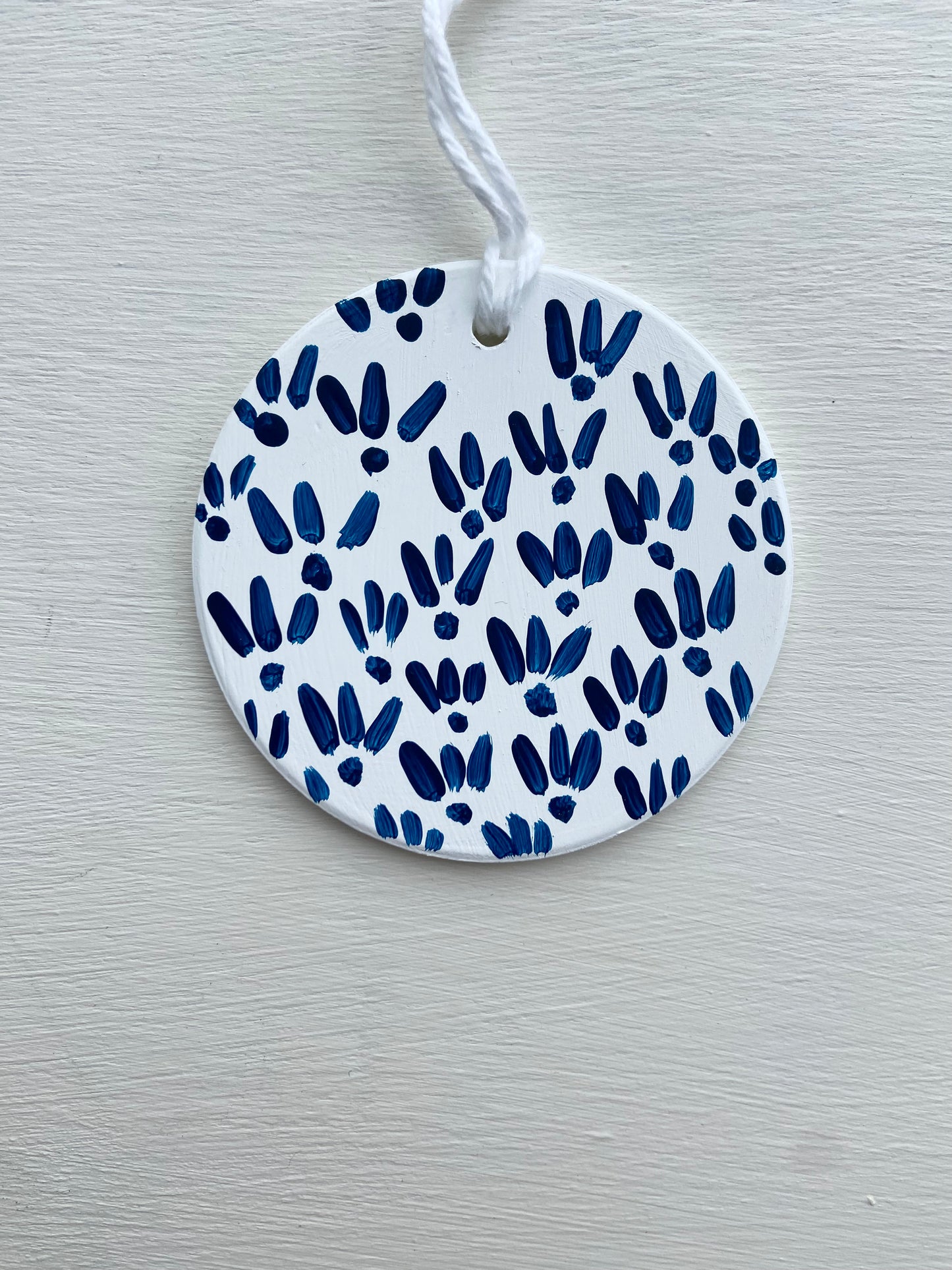 Blue & White Ornaments