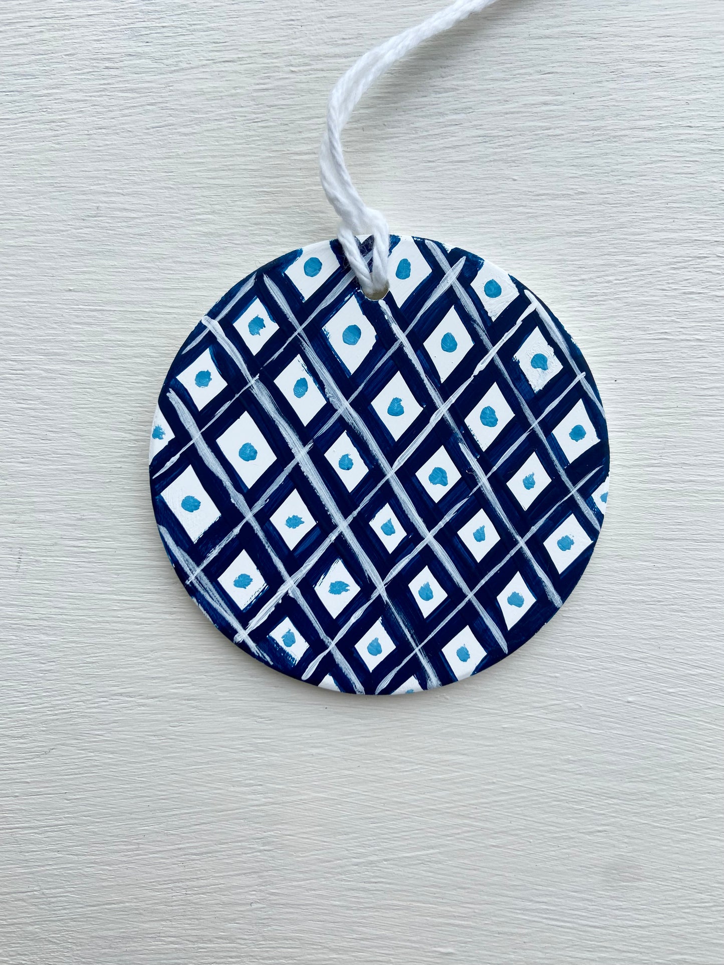 Blue & White Ornaments