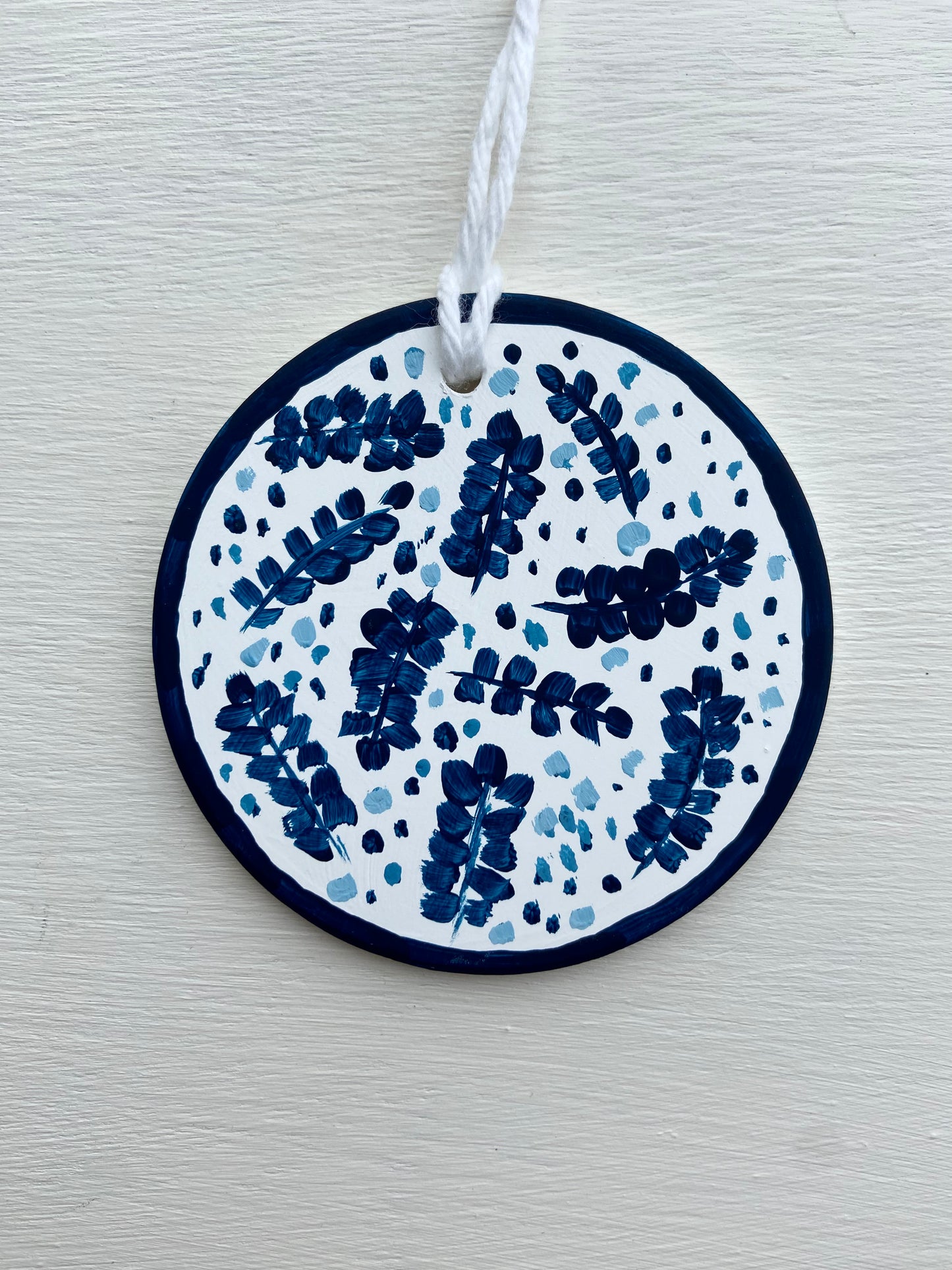 Blue & White Ornaments