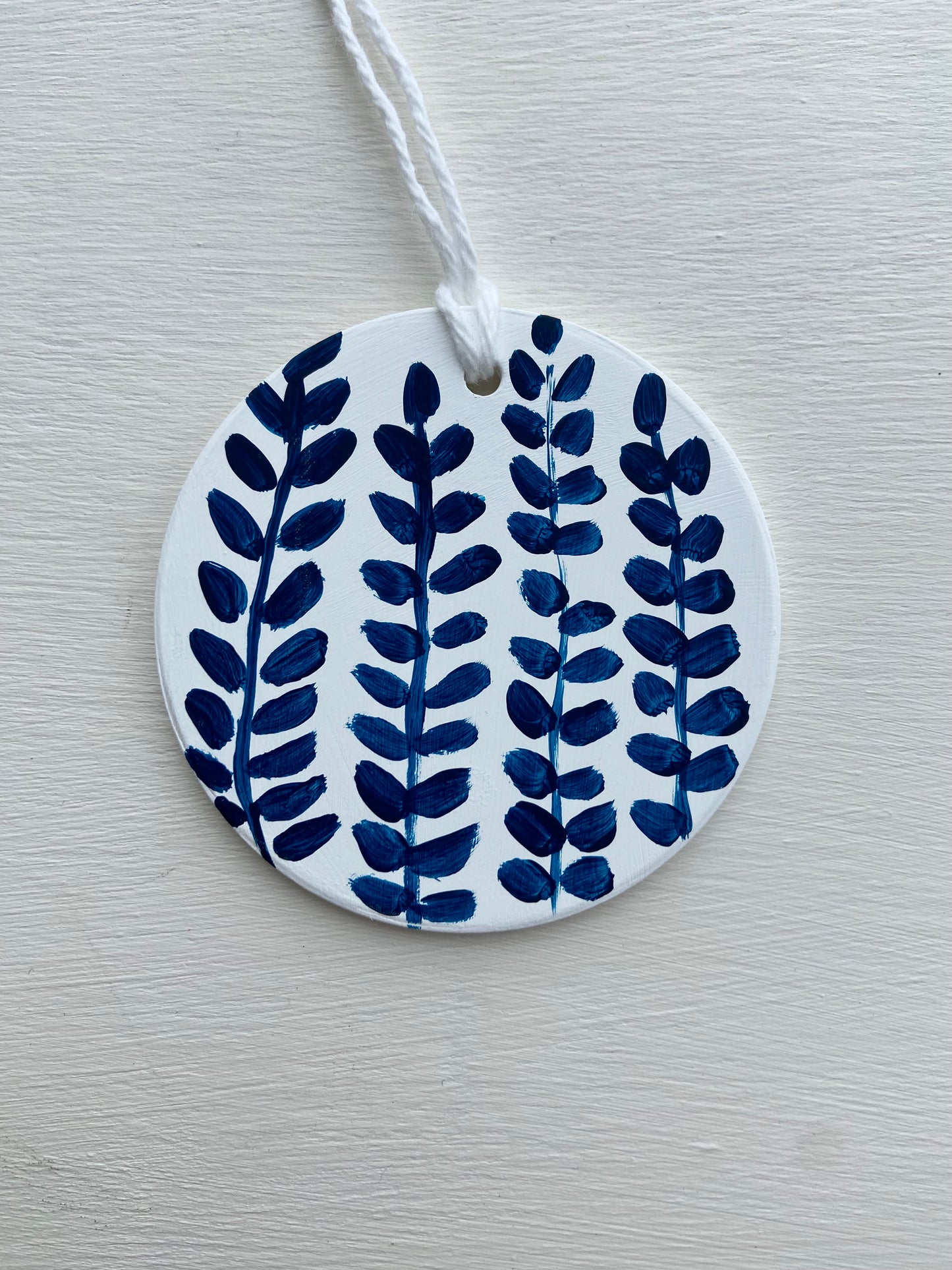 Blue & White Ornaments