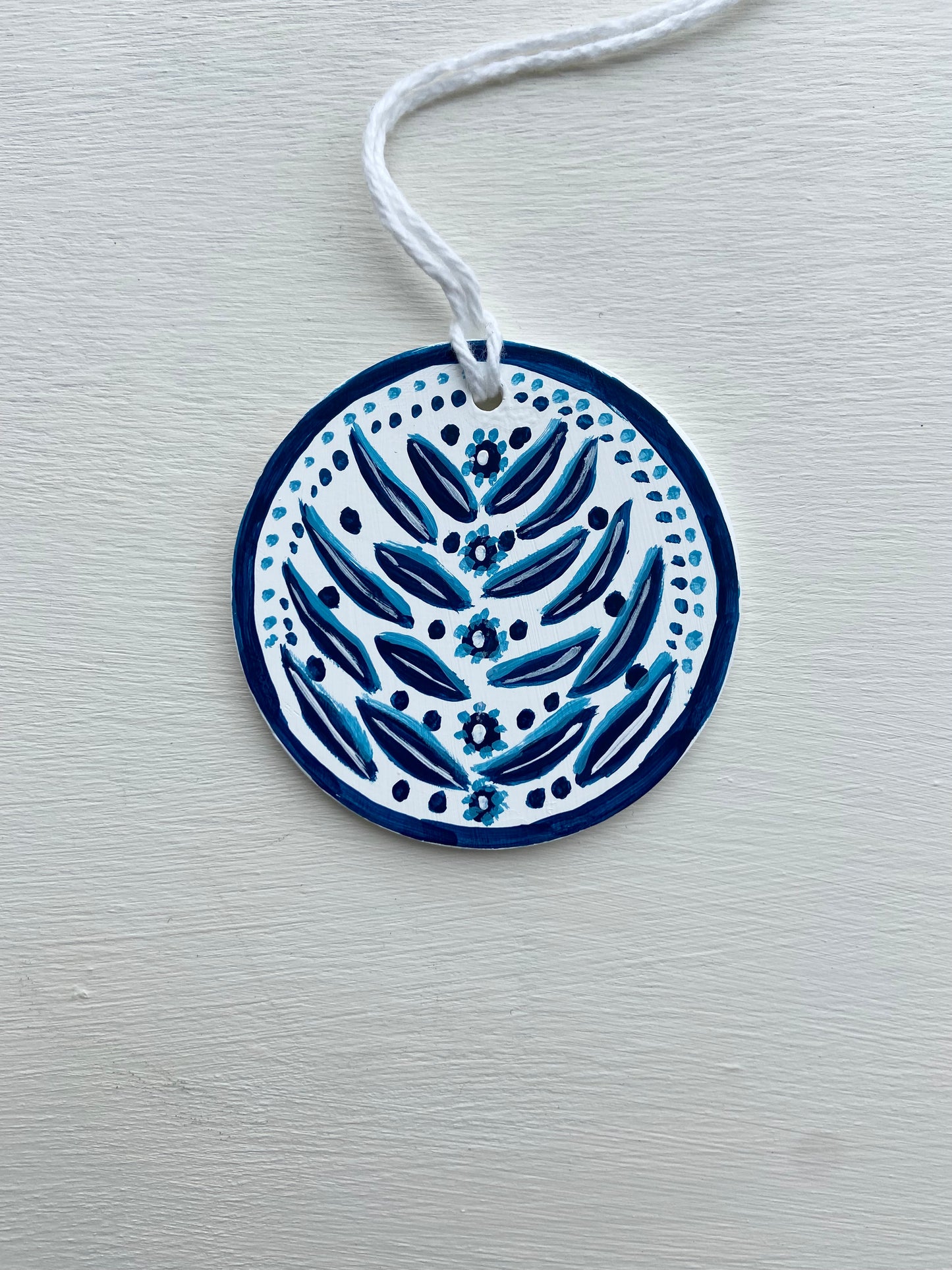 Blue & White Ornaments