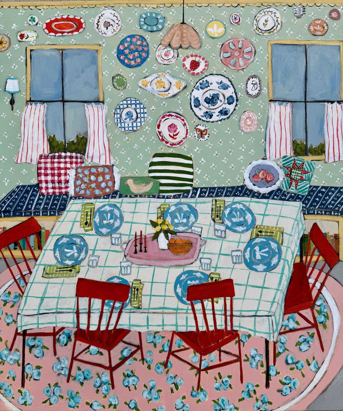 Plate Obsession 24x30"