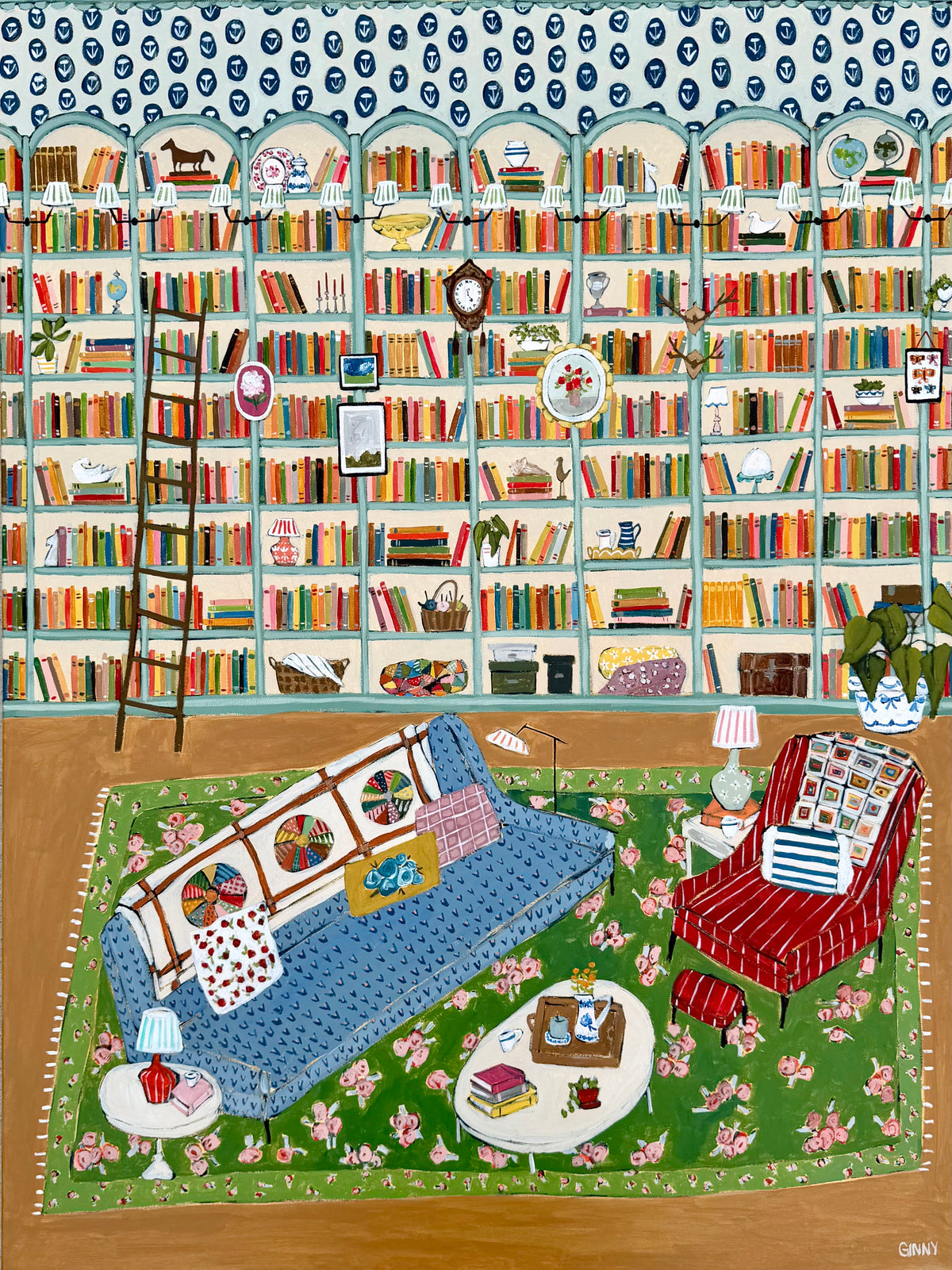 Shelf Stories 48x36"