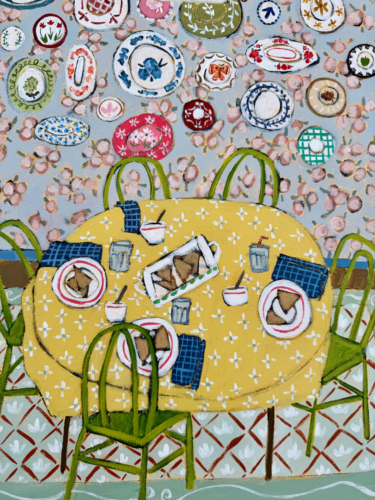 Lunch Date 20x20"