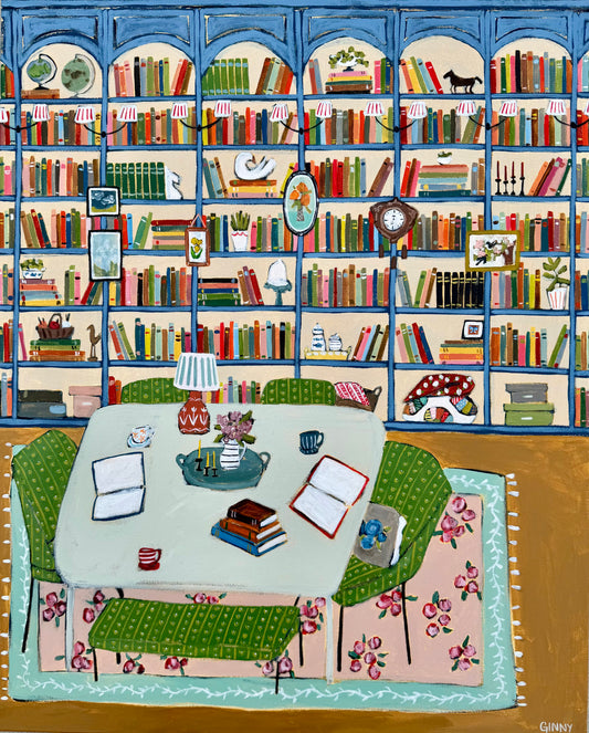 An Afternoon Spent Well 30x24"
