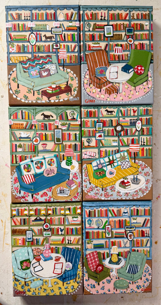 Home Library No.8 8x6"