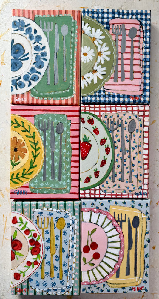 Place Setting No.3 8x6"
