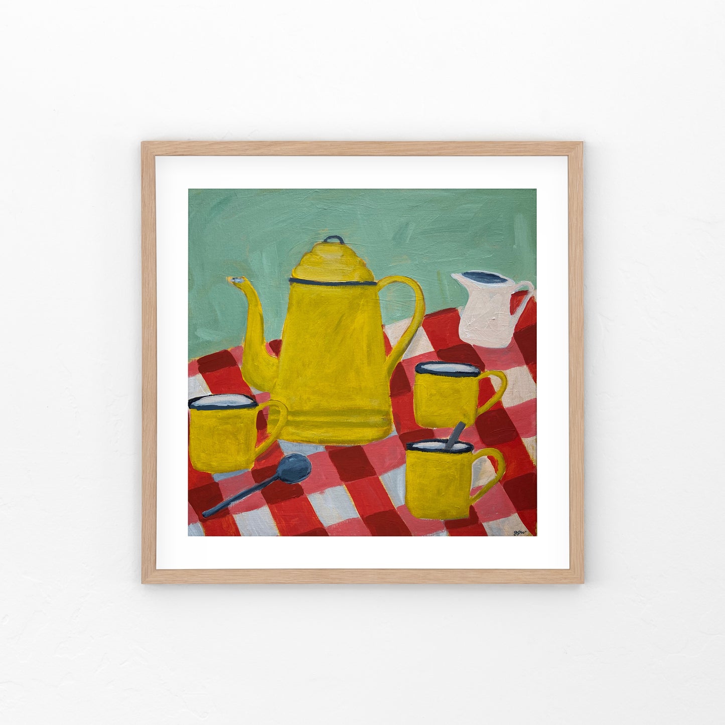 Campfire Coffee Art Print