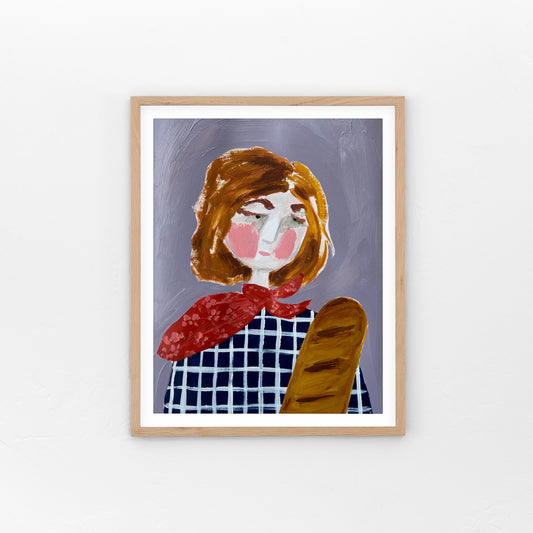 Françoise Art Print