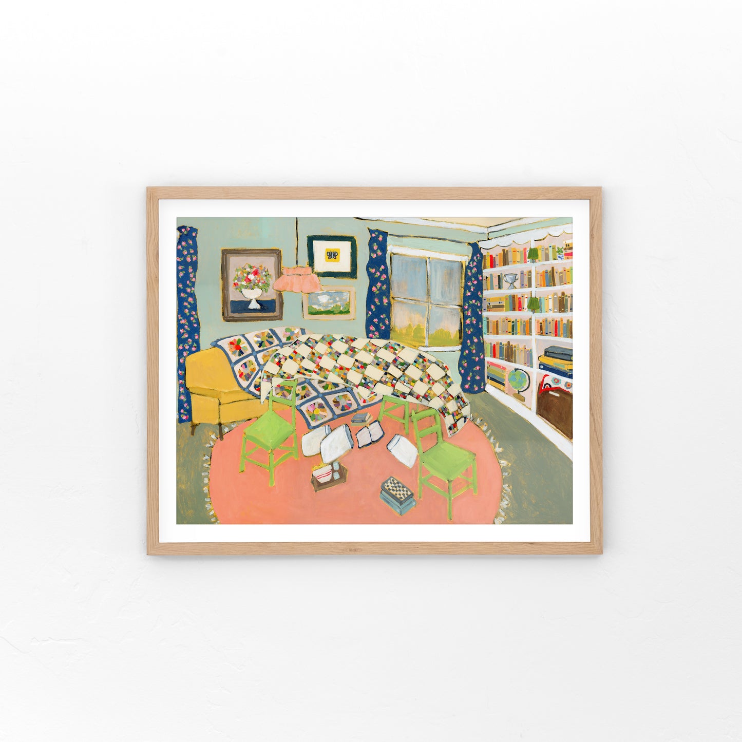 Let's Build a Fort Art Print