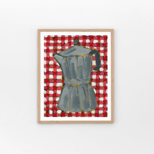 Moka Pot Art Print