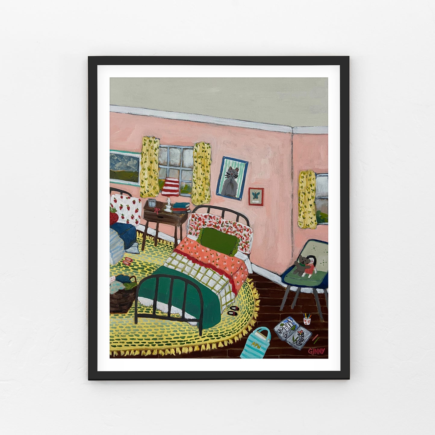 The Pink Room Art Print