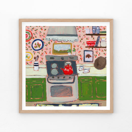 Put the Kettle On Art Print