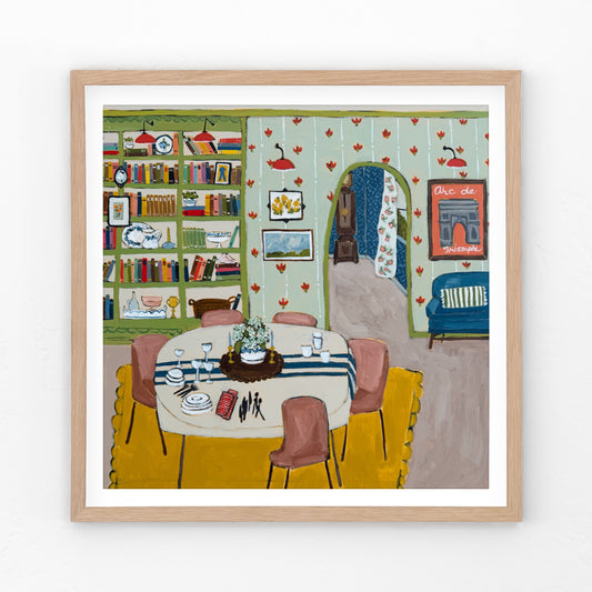 Set the Table Art Print