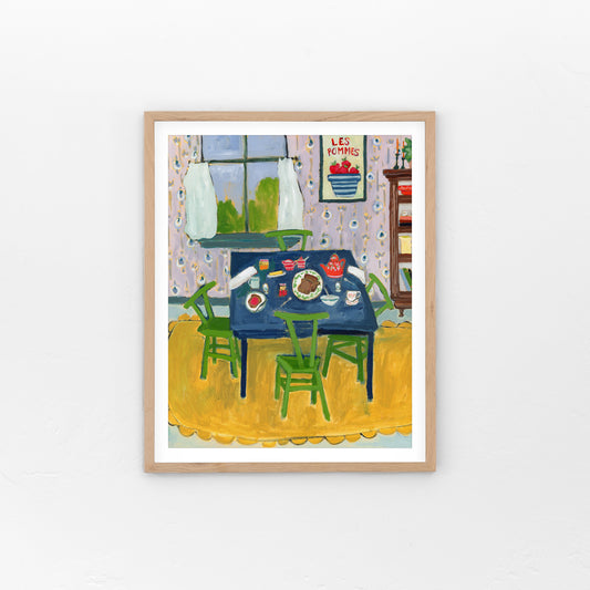 Toast & Tea Art Print