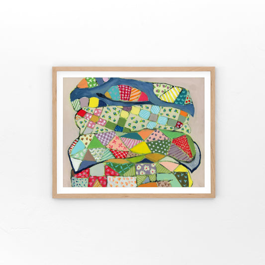 Vintage Stacks Art Print