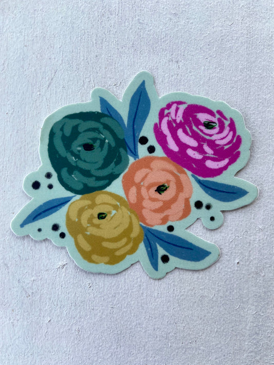 Flower Sticker
