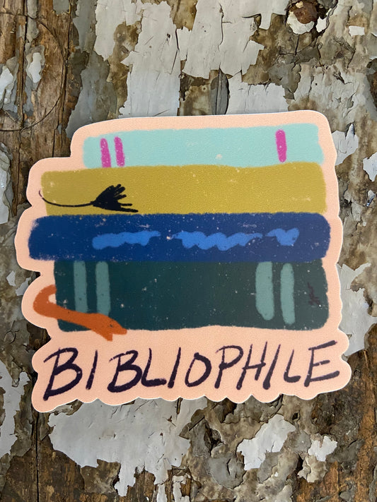 Bibiophlie Sticker