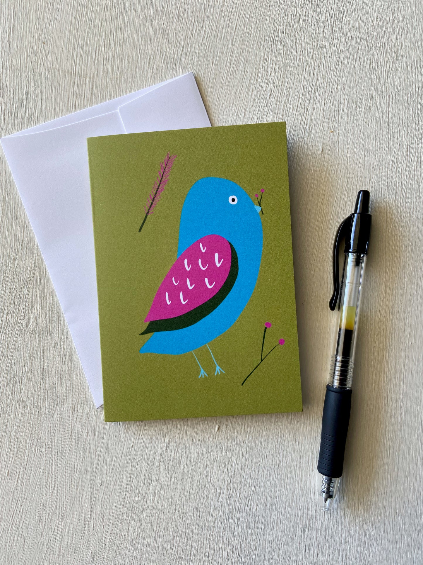 Merry Birds Notecard