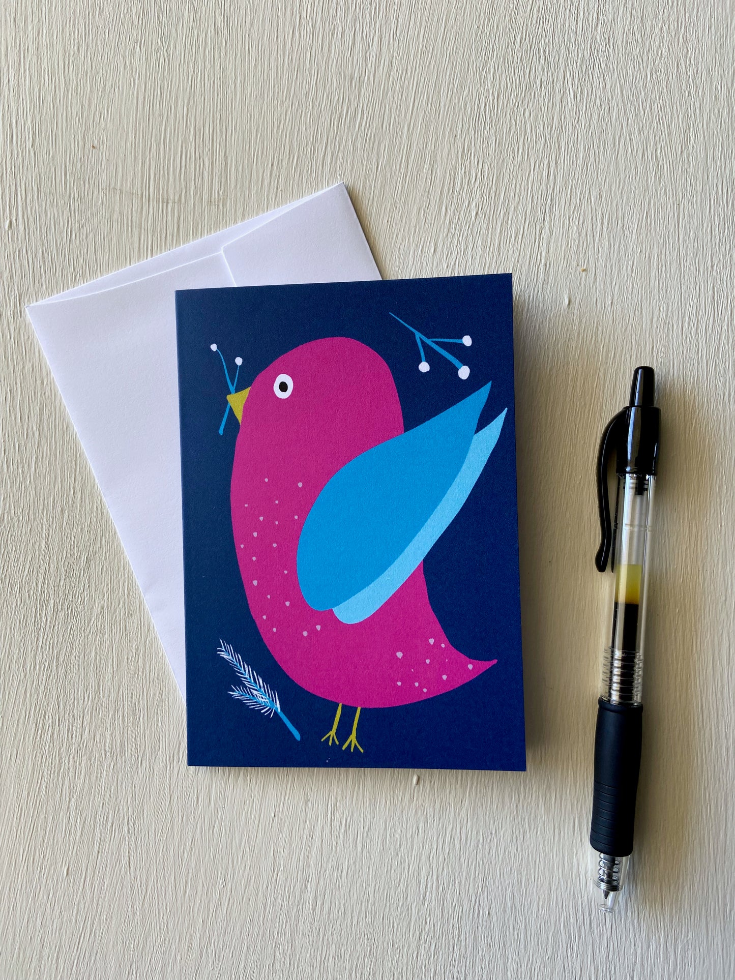 Merry Birds Notecard